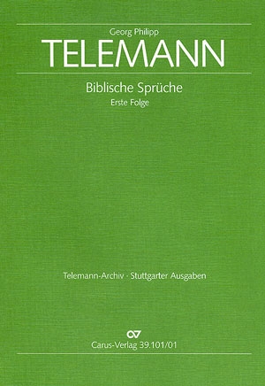 Biblische Sprche Band 1 fr gem Chor und Orgel, Streicher ad lib Partitur (dt/en)