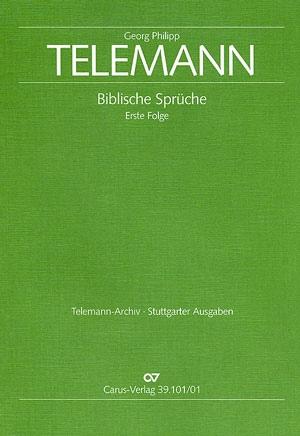 Biblische Sprche Band 1  fr gem Chor und Orgel, Streicher ad lib Partitur (dt/en)