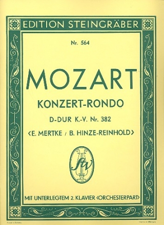 Konzert-Rondo KV382 fr Klavier und Orchester fr 2 Klaviere