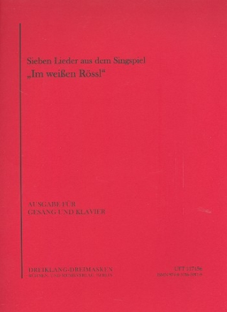 Im weien Rssl Album fr Gesang und Klavier