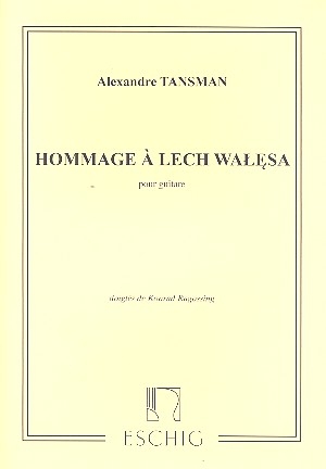 Hommage  Lech Walesa pour guitare