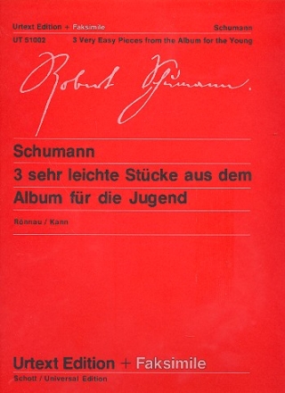 3 sehr leichte Stcke aus dem Album fr die Jugend fr Klavier op.68