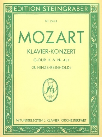 Konzert G-Dur KV453 fr Klavier und Orchester fr 2 Klaviere