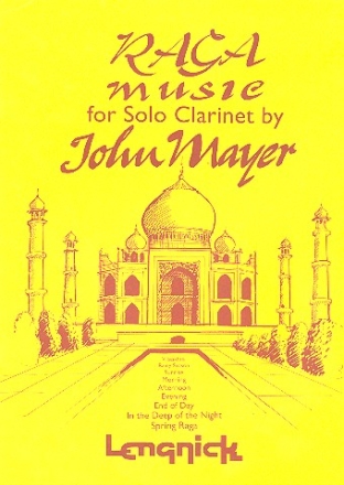 Raga Music for clarinet solo