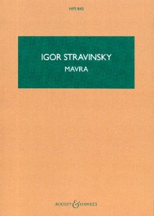 Mavra HPS 843  Studienpartitur