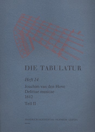 Delitiae musicae (1612) Band 2 fr Laute
