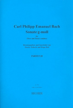Sonate g-Moll fr Oboe und Klavier
