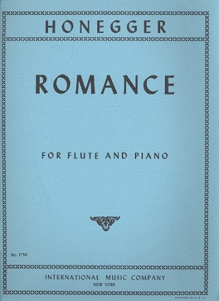 Romance for flute and piano