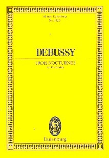 3 Nocturnes fr Orchester Studienpartitur