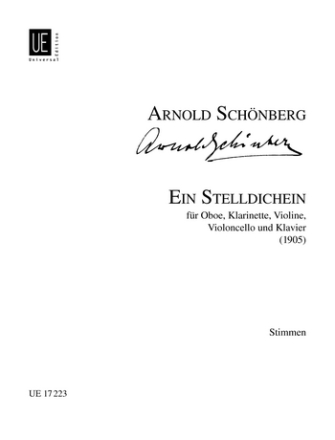 Ein Stelldichein fr Violine, Oboe, Klarinette, Violoncello und Klavier Stimmen