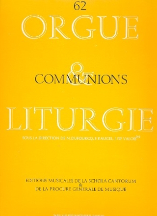 Communions pour orgue