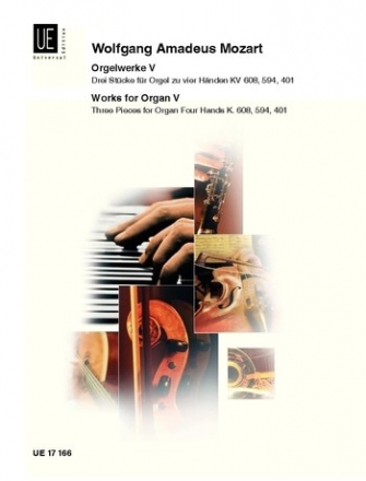 Orgelwerke Band 5 3 Stücke für Orgel zu 4 Händen