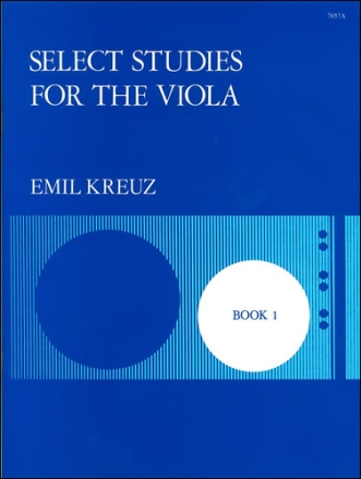 SELECTED STUDIES VOL.1 FOR VIOLA KREUZ, EMIL, ED