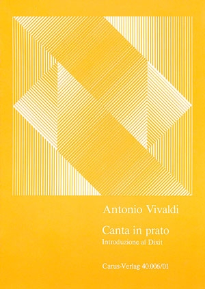 Canta in prato (Introduzione al Dixit) fr Sopran, 2 Violinen, Viola und Bc Partitur
