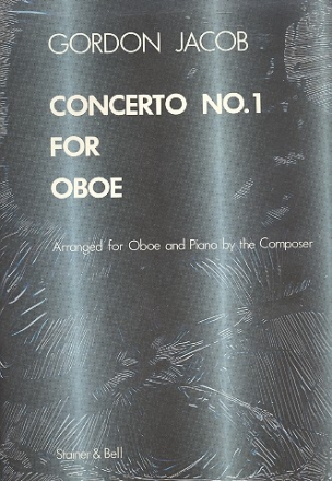 Concerto no.1 for oboe and strings reduction for oboe and piano