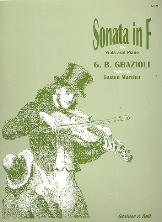 Sonata in F for viola and piano