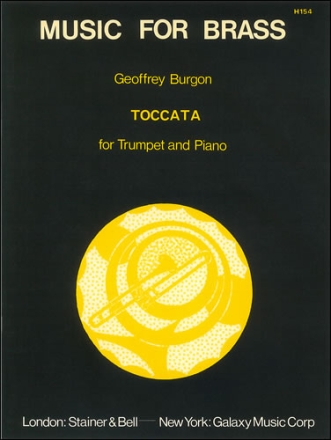 TOCCATA FOR TRUMPET AND PIANO MUSIC FOR BRASS SCORE+1PART