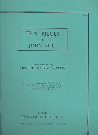 10 Pieces for piano or cembalo