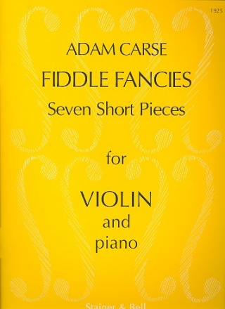 Fiddle Fancies 7 short pieces in the 1st position for violin and piano
