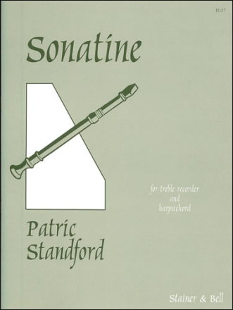 SONATINE FOR TREBLE RECORDER AND HARPSICHORD, OP. 26 (1970) MUSIC FOR RECORDER   SCORE+1PART
