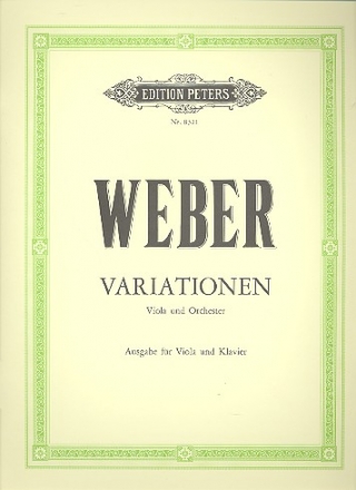 Variationen ber 'A Schsserl und a Reind'rl' fr Viola und Klavier