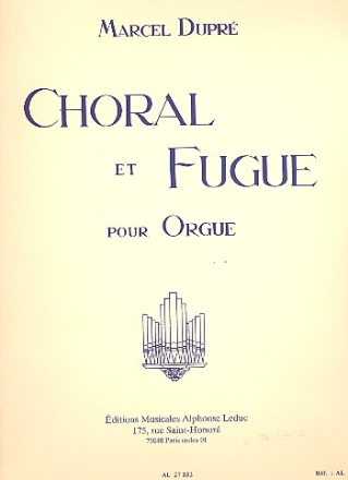 Choral et Fugue op.57 pour orgue