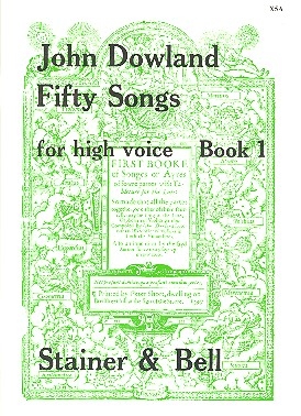 50 Songs vol.1 (nos.1-25) for high voice and piano