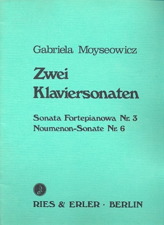 Sonaten Nr.3 und Nr.6 fr Klavier