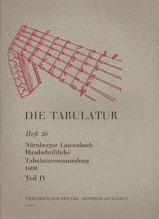 Nrnberger Lautenbuch Band 4