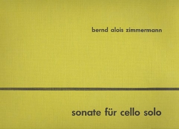 Sonate fr Cello solo