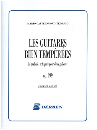 Les guitares bien temperes vol.1 pour 2 guitares