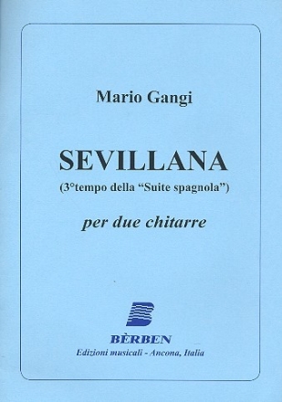 Sevillana f  per 2 chitarre partitura