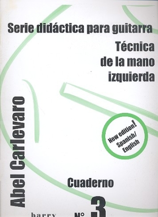 Cuaderno vol.3 para guitarra