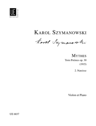 Mythes op.30,2 fr Violine und Klavier Narcisse