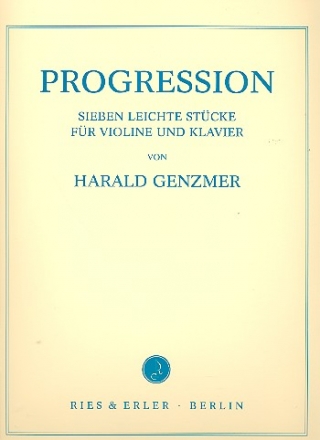Progression 7 leichte Stcke fr Violine und Klavier