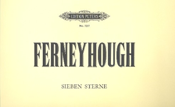 Sieben Sterne 1970 fr Orgel Groformat