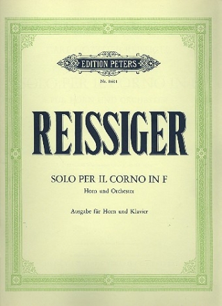 Solo per il corno in f fr Horn und Orchester fr Horn und Klavier