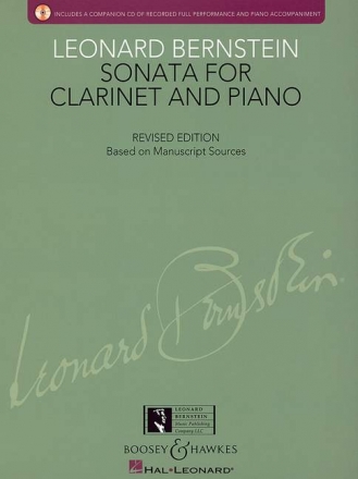 Sonata (+CD) for clarinet and piano