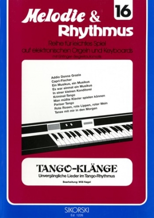 Tangoklnge: fr E-Orgel / Keyboard