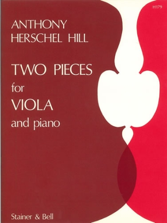 Two pieces for viola and piano score and 1 part