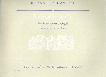 Arien und Chorle fr Posaune und Orgel