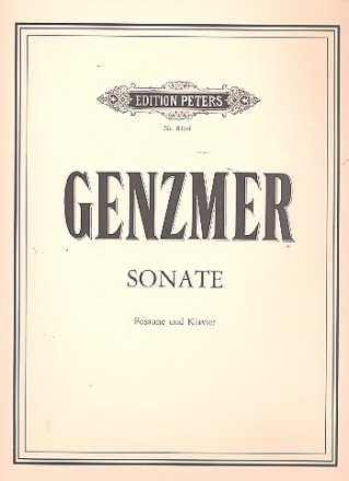 Sonate fr Posaune und Orgel