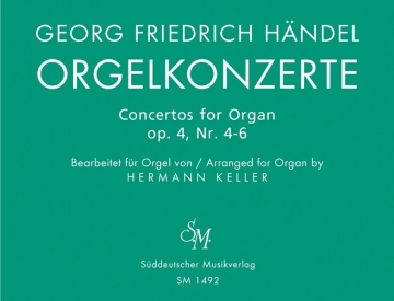 Konzerte op.4,4-6 fr Orgel und Orchester fr Orgel solo