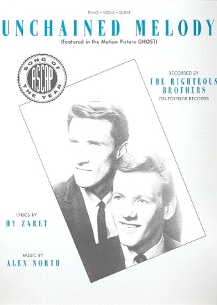 Unchained Melody for piano, vocal and guitar