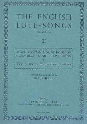 20 Songs from printed Sources