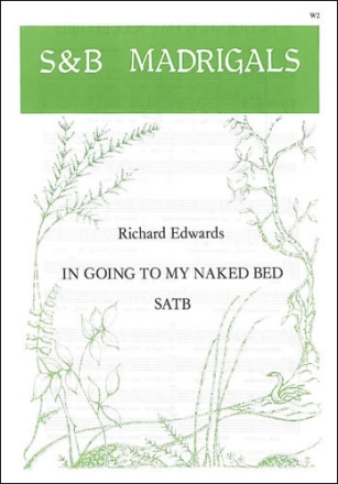 IN GOING TO MY NAKED BED SATB DART, THURSTON, ED SCORE (EN)