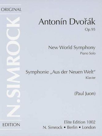 Sinfonie e-Moll Nr.9 op.95 fr Klavier