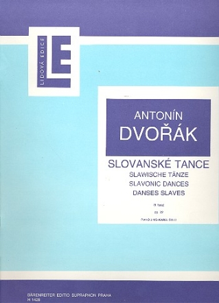 Slawische Tnze op.72 fr Klavier Sonderanfertigung