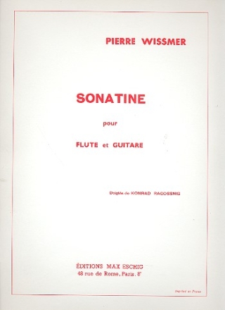 Sonatine pour flte et guitare