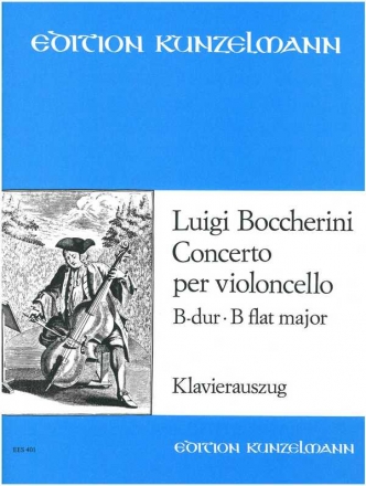 Konzert B-Dur fr Violoncello und Orchester Fr Violoncello und Klavier